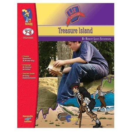 ON THE MARK PRESS On The Mark Press OTM14268 - Treasure Island Lit Link - Gr 4-6 OTM14268